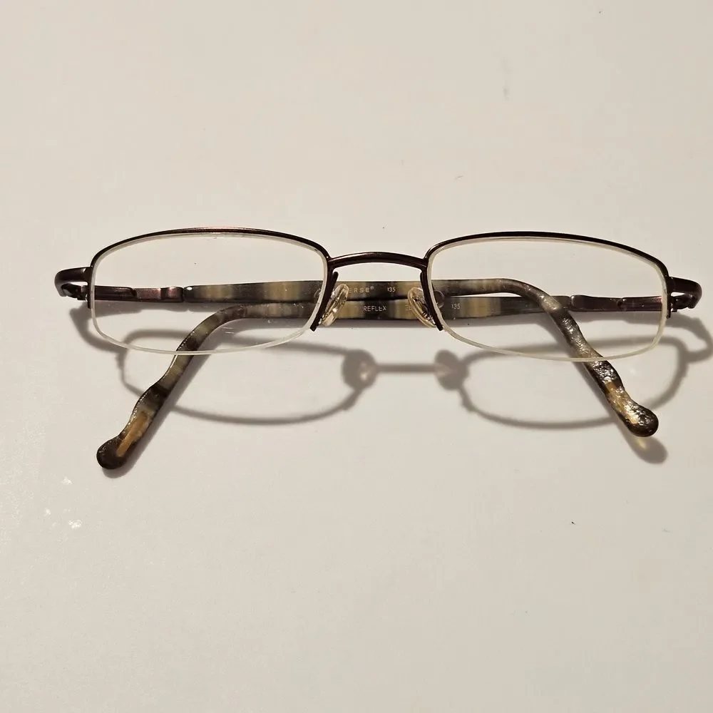 Stylish Brown and Gold Glasses
